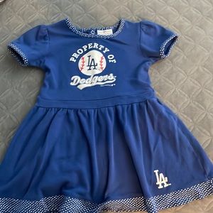 4T dodger girls dress